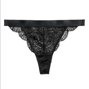 4 for $15 Lace Brazilian Briefs - Black